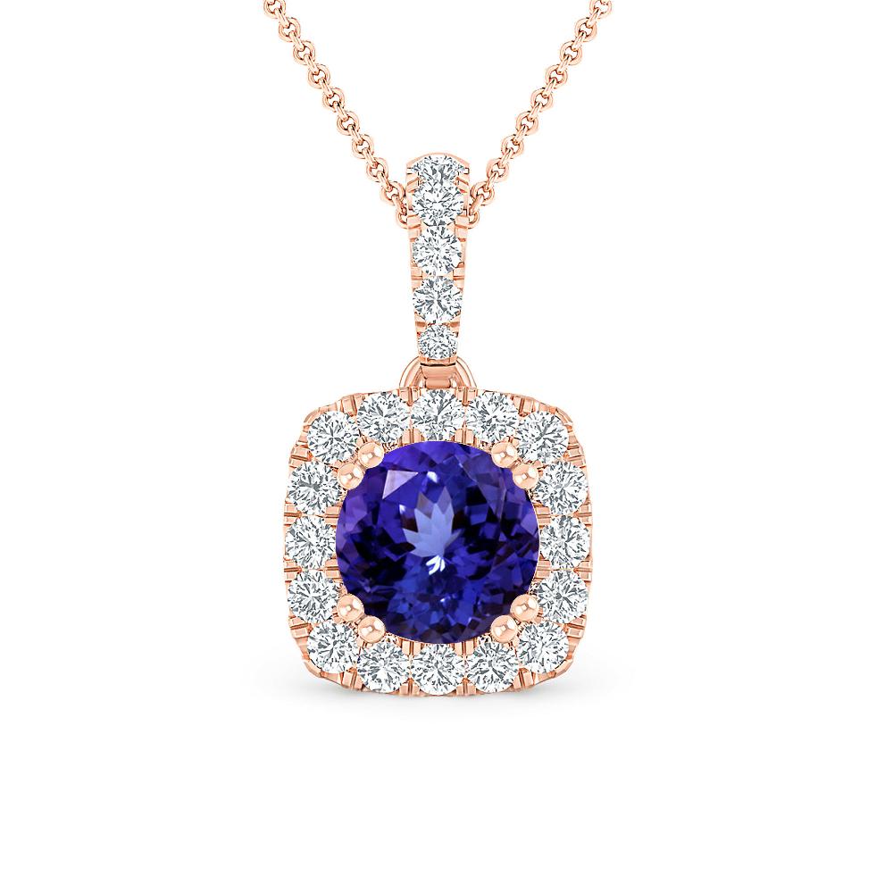 Rose Gold - Tanzanite