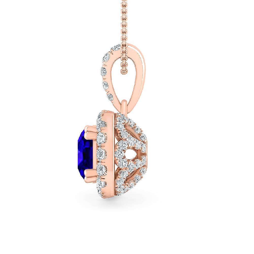 Rose Gold - Tanzanite