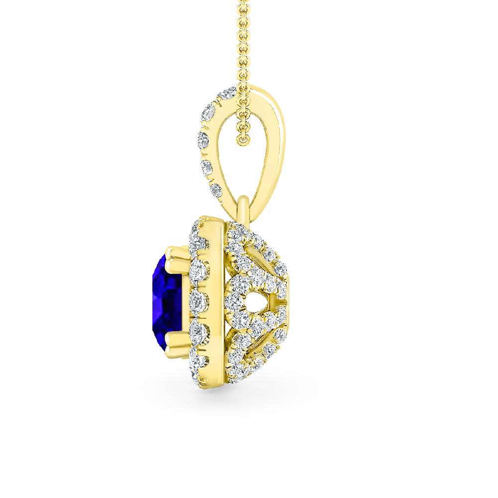 Yellow Gold - Tanzanite