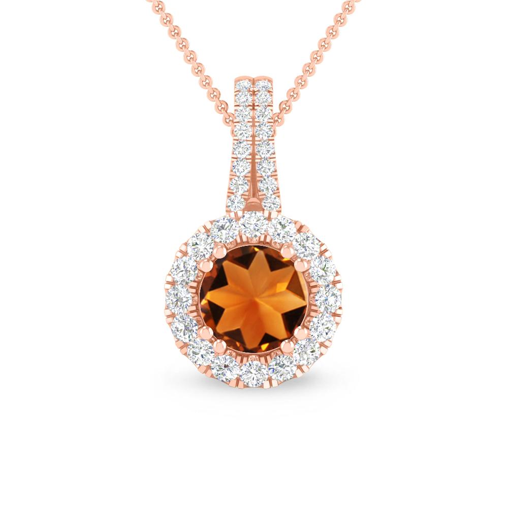 Rose Gold - Citrine