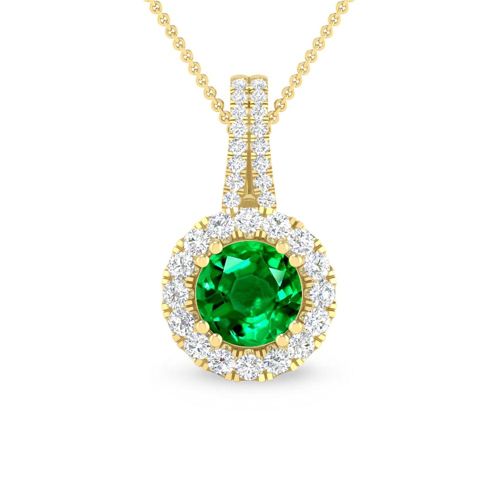 Yellow Gold - Emerald