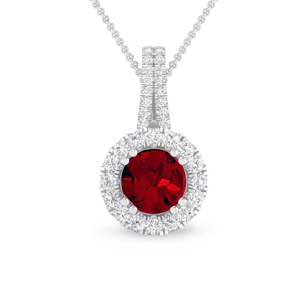 White Gold - Garnet