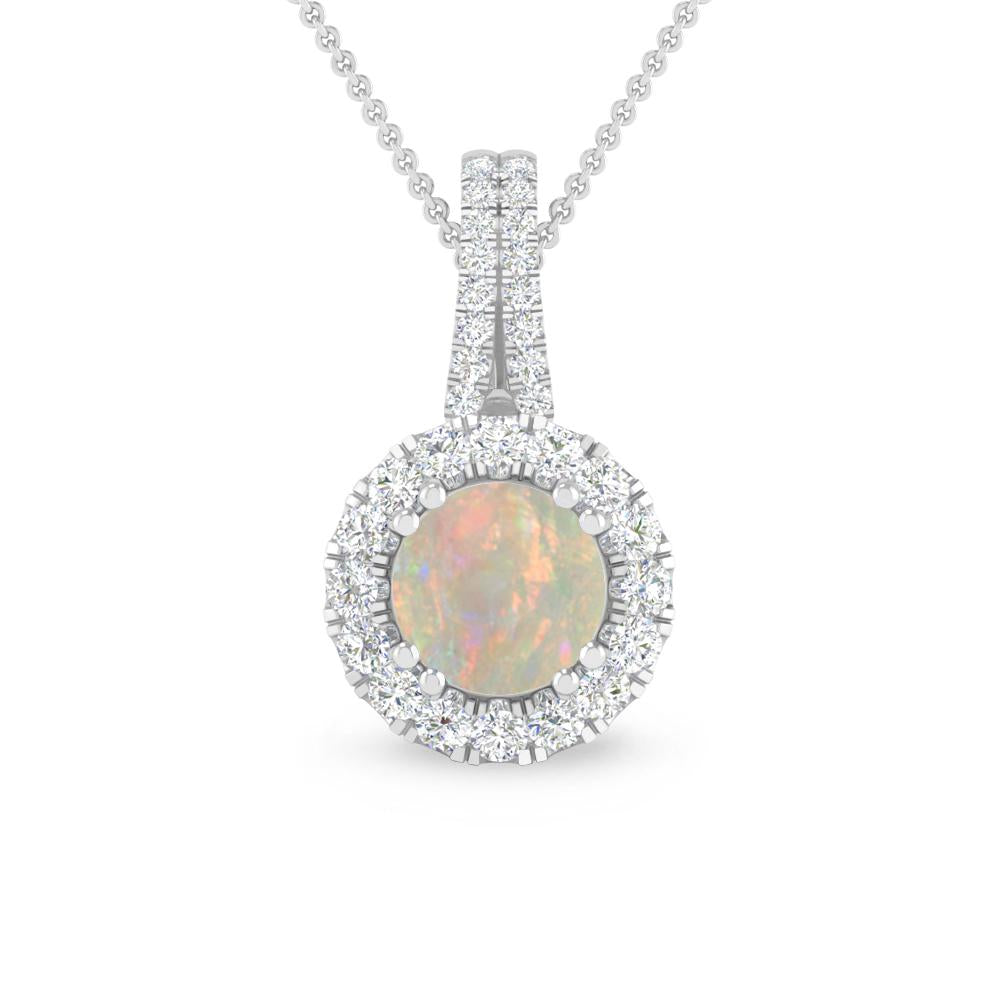 White Gold - Opal