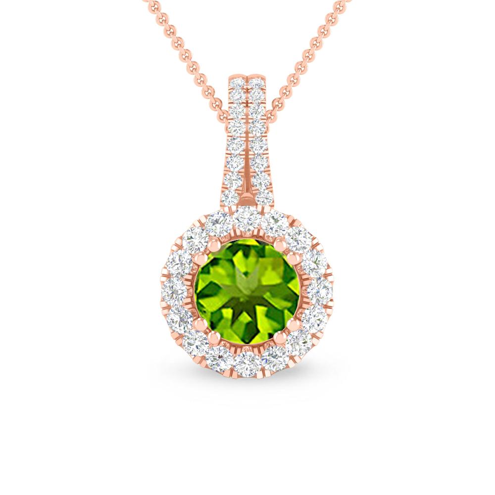 Rose Gold - Peridot