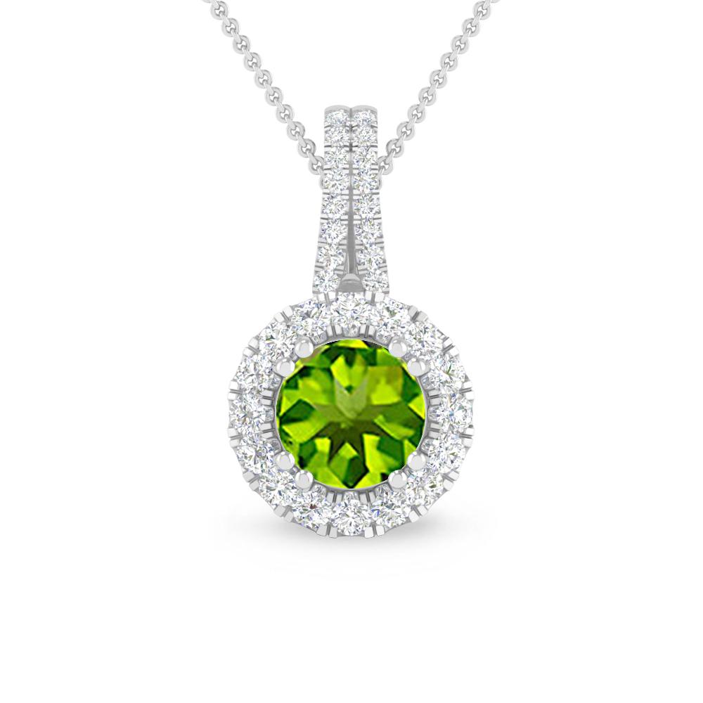 White Gold - Peridot