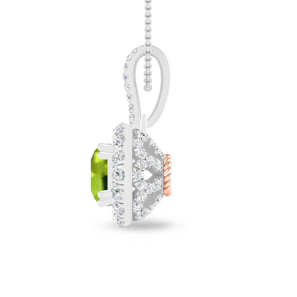 White Gold - Peridot