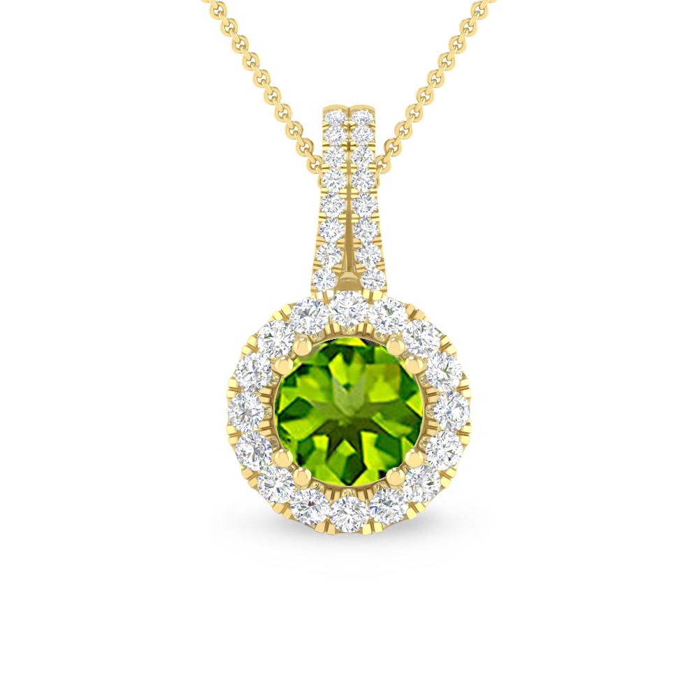 Yellow Gold - Peridot