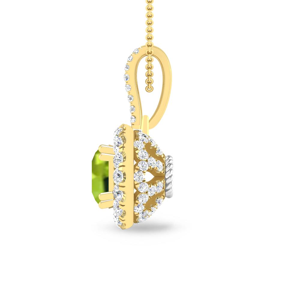 Yellow Gold - Peridot