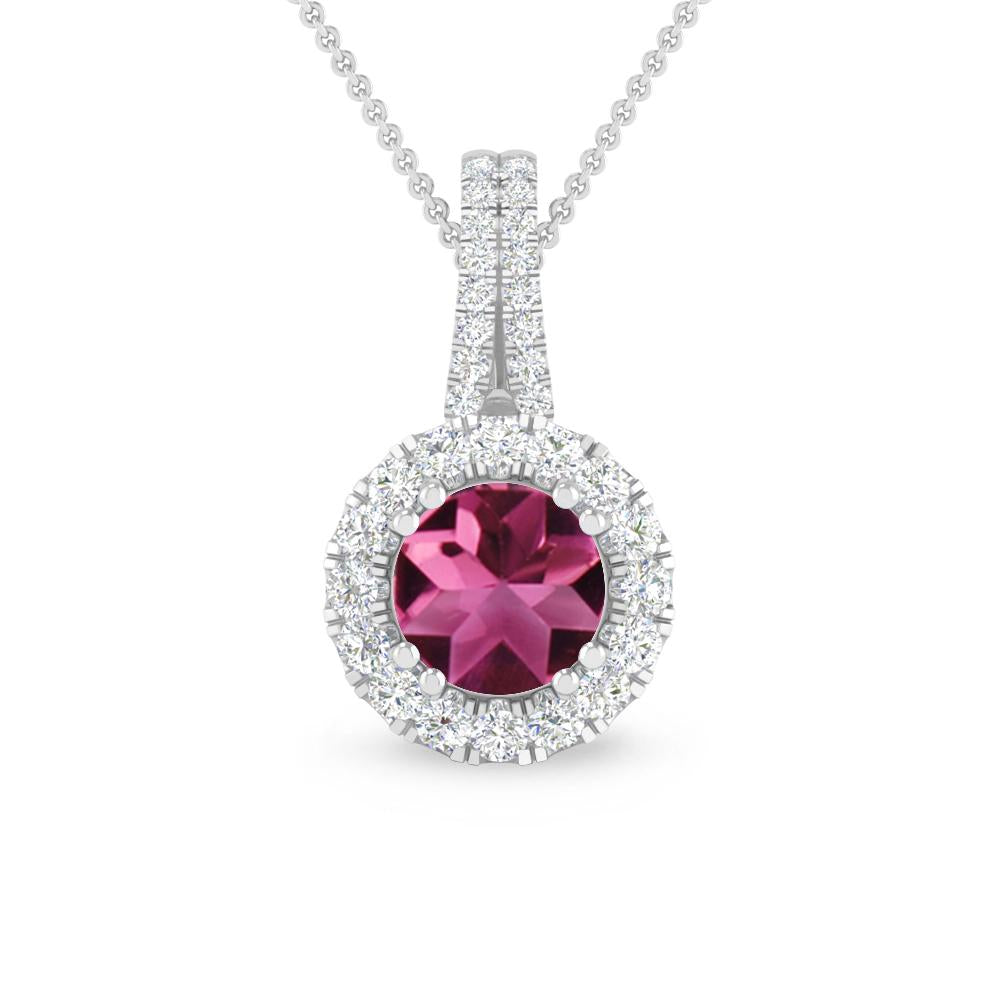 White Gold - Pink Tourmaline