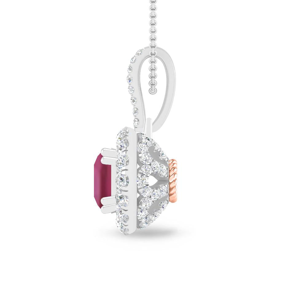 White Gold - Pink Tourmaline