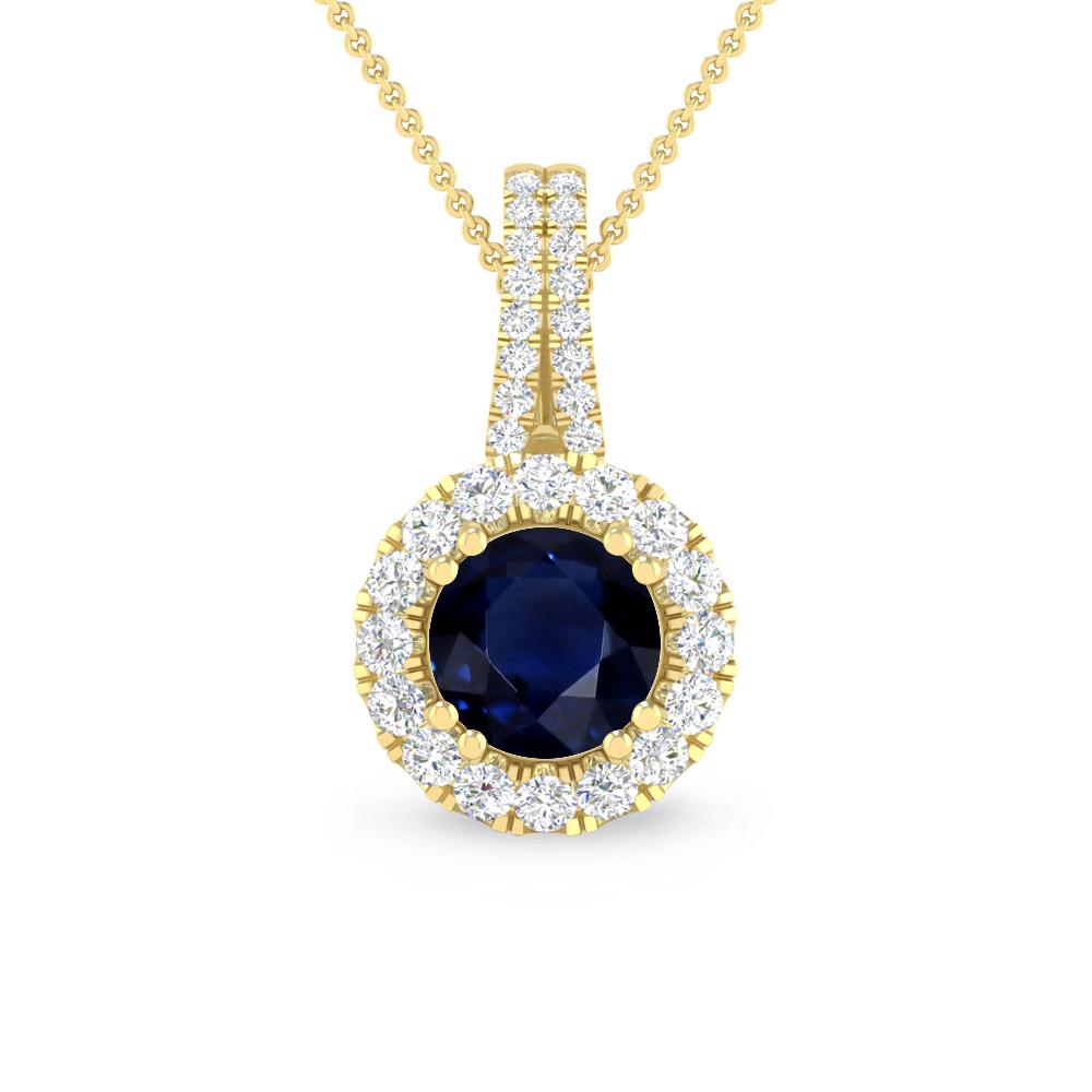 Yellow Gold - Sapphire