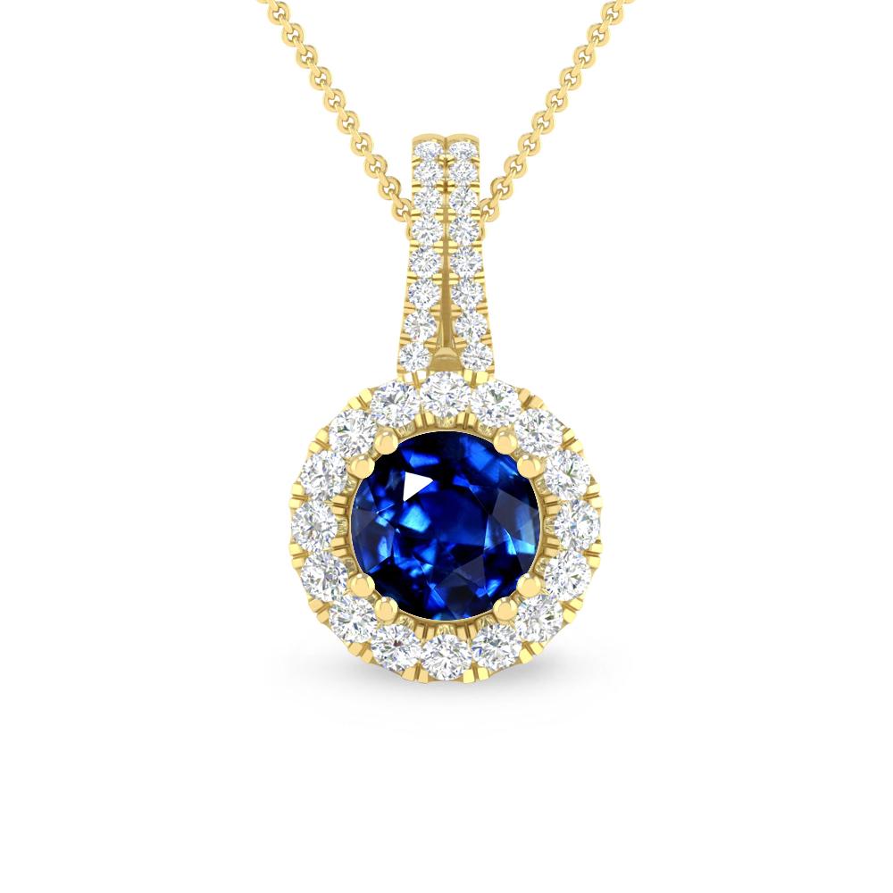 Yellow Gold - Sapphire