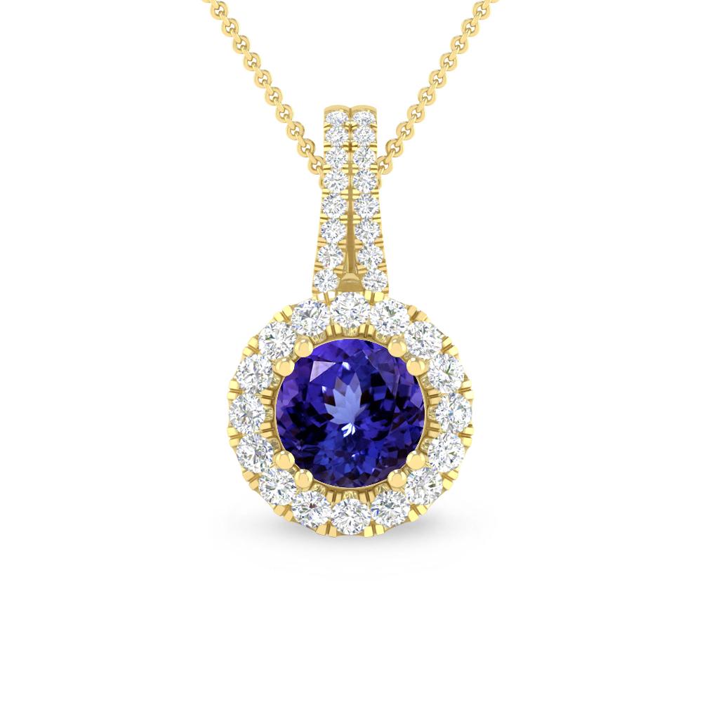 Yellow Gold - Tanzanite