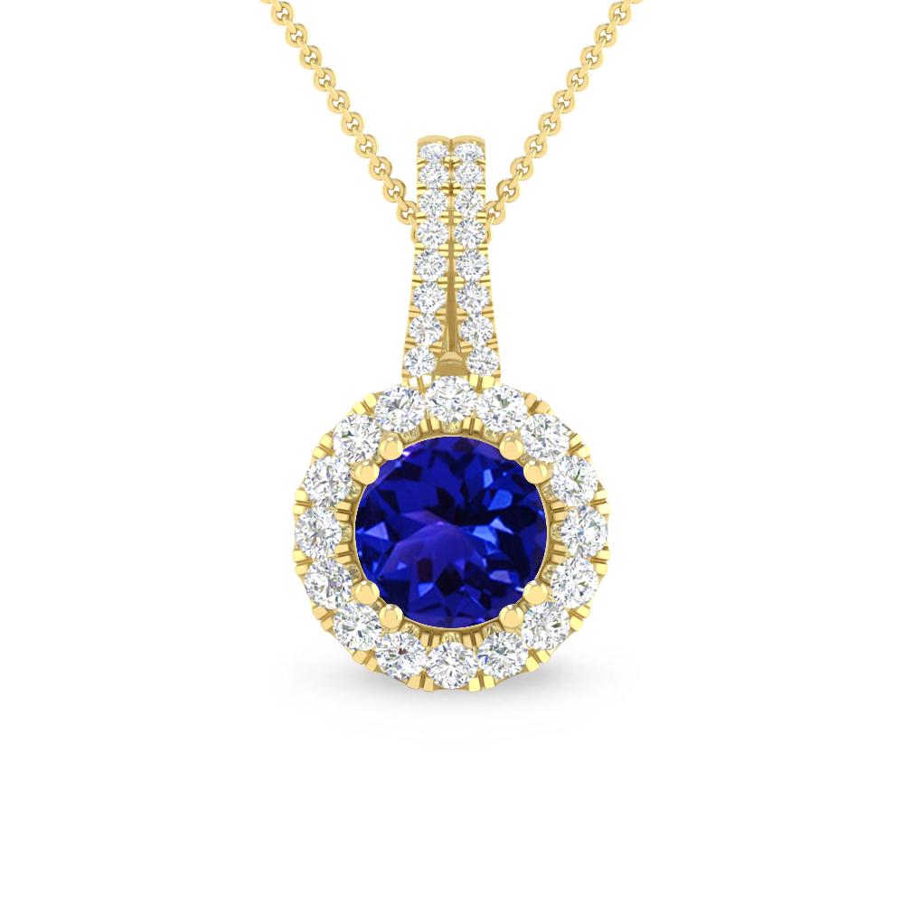 Yellow Gold - Tanzanite