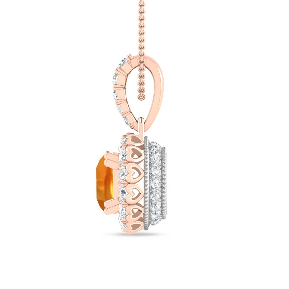 Rose Gold - Citrine