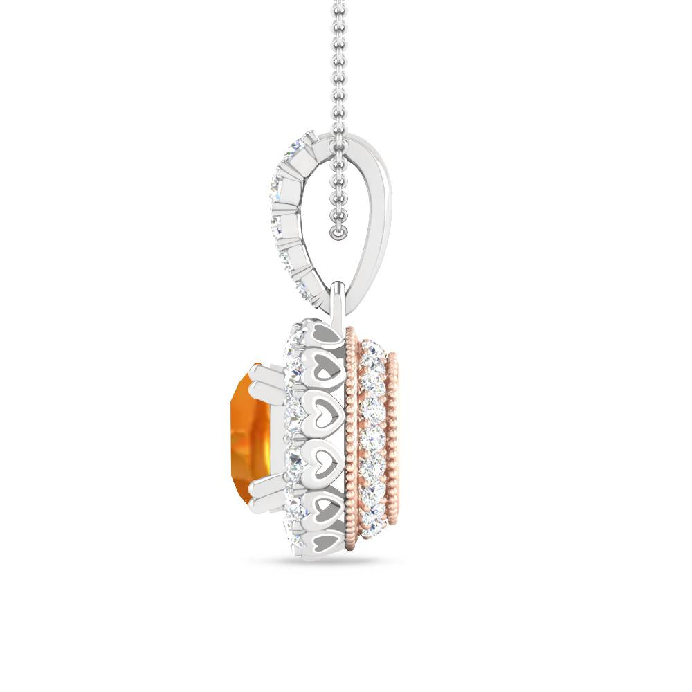 White Gold - Citrine