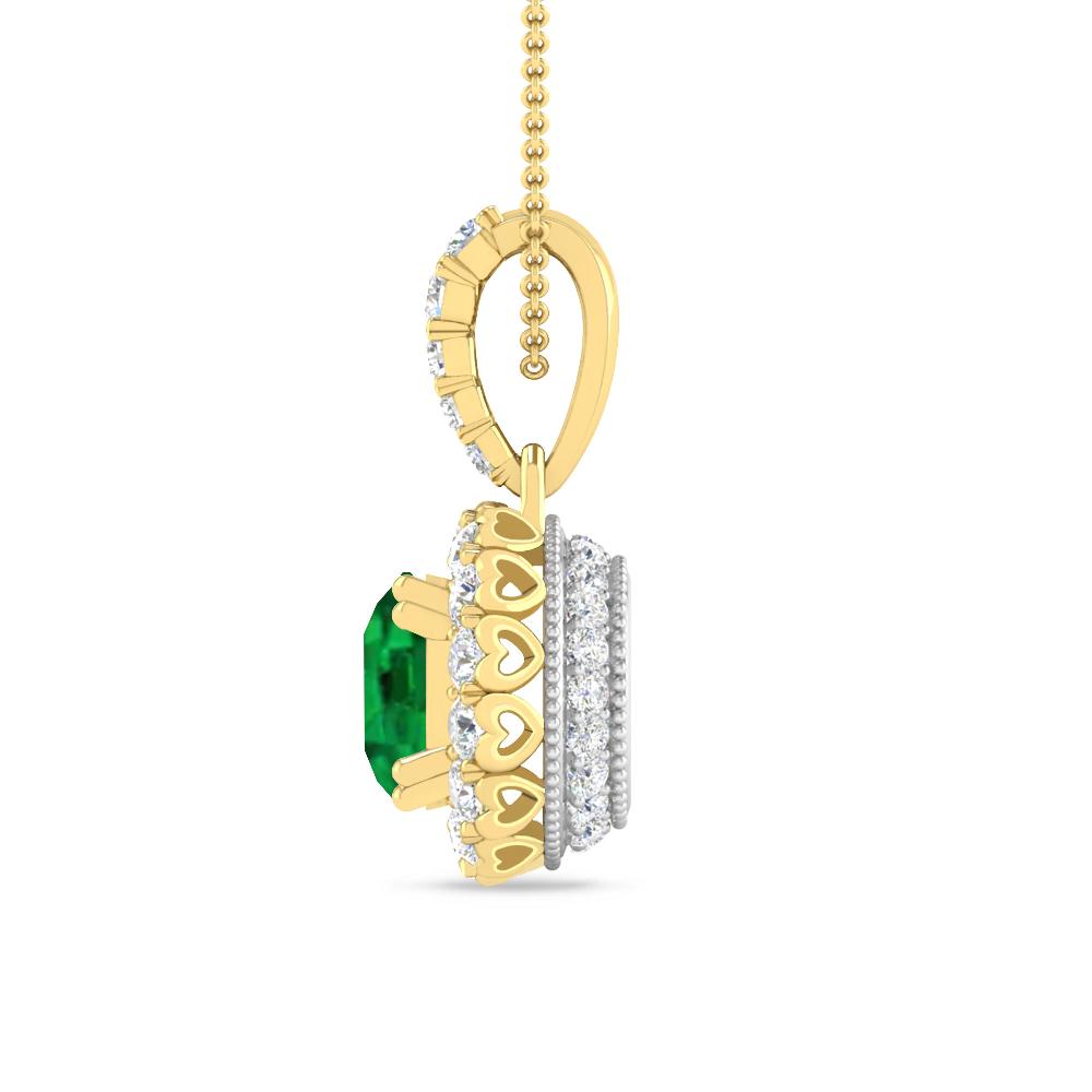 Yellow Gold - Emerald