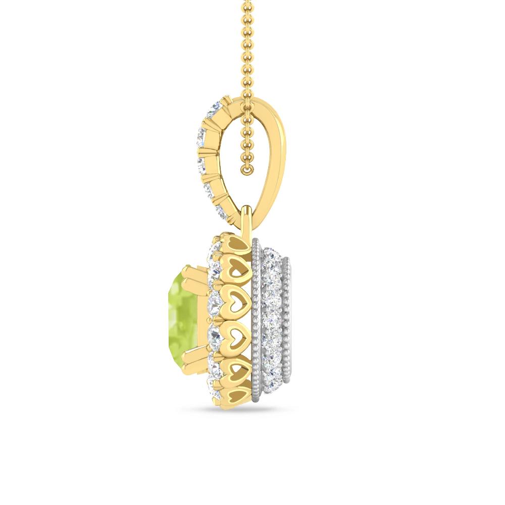 Yellow Gold - Peridot