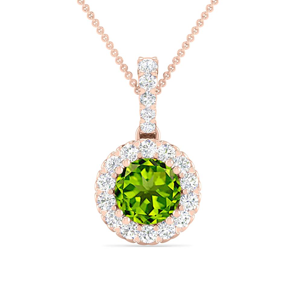 Rose Gold - Peridot