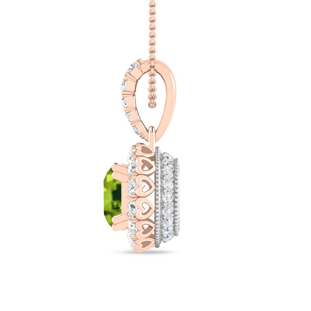 Rose Gold - Peridot