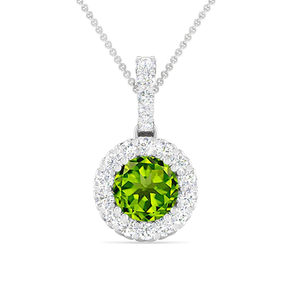 White Gold - Peridot