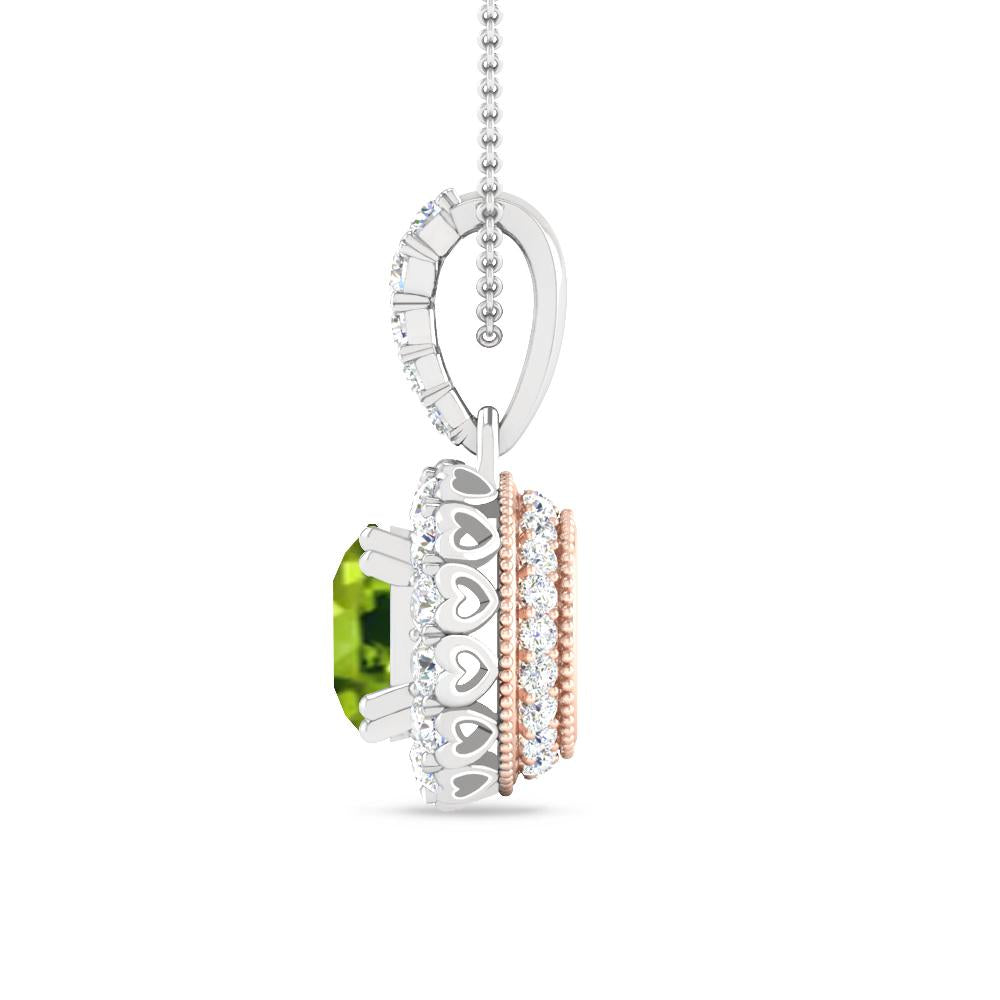 White Gold - Peridot