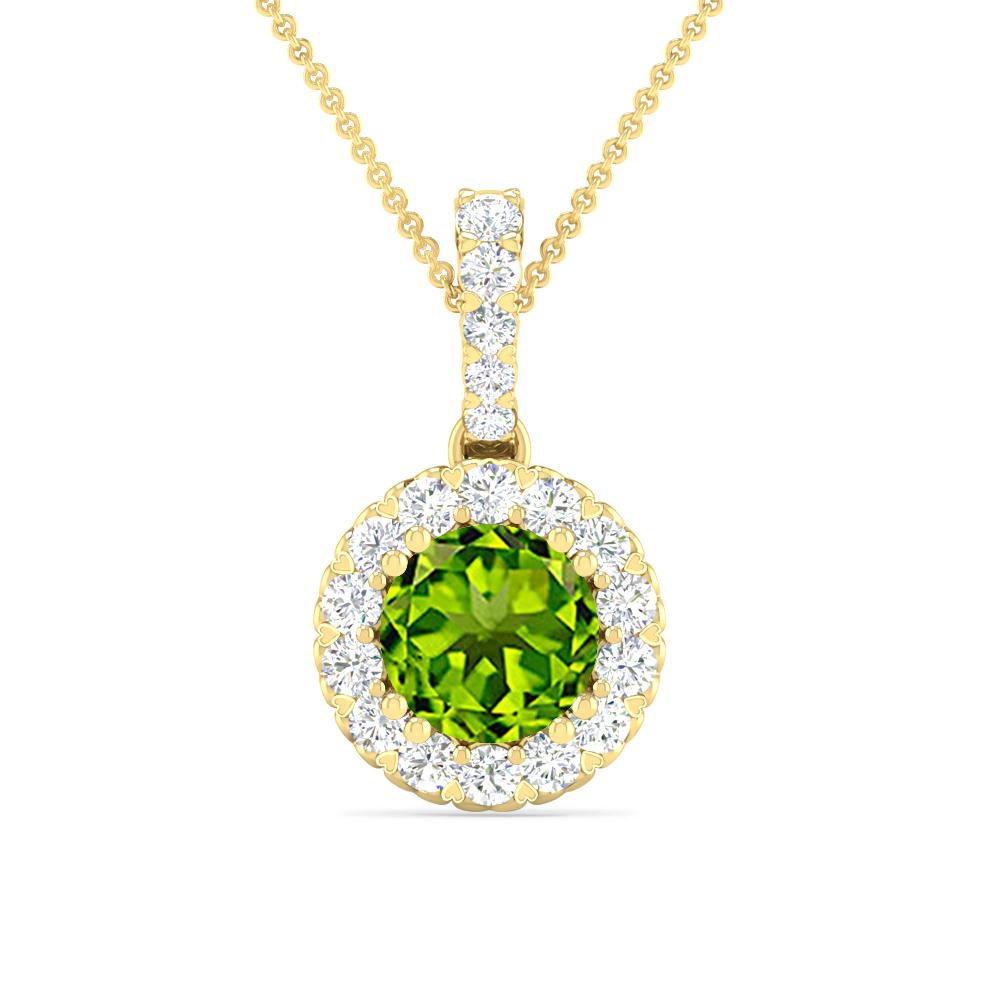 Yellow Gold - Peridot