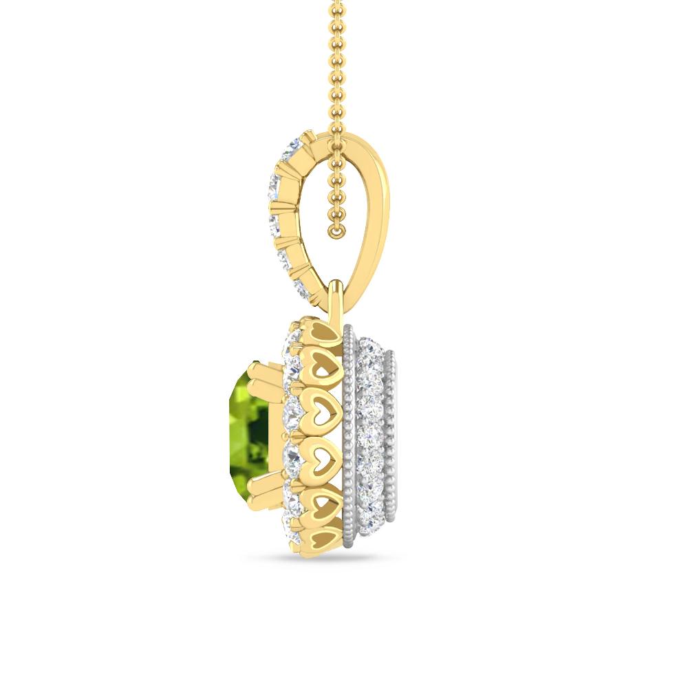 Yellow Gold - Peridot