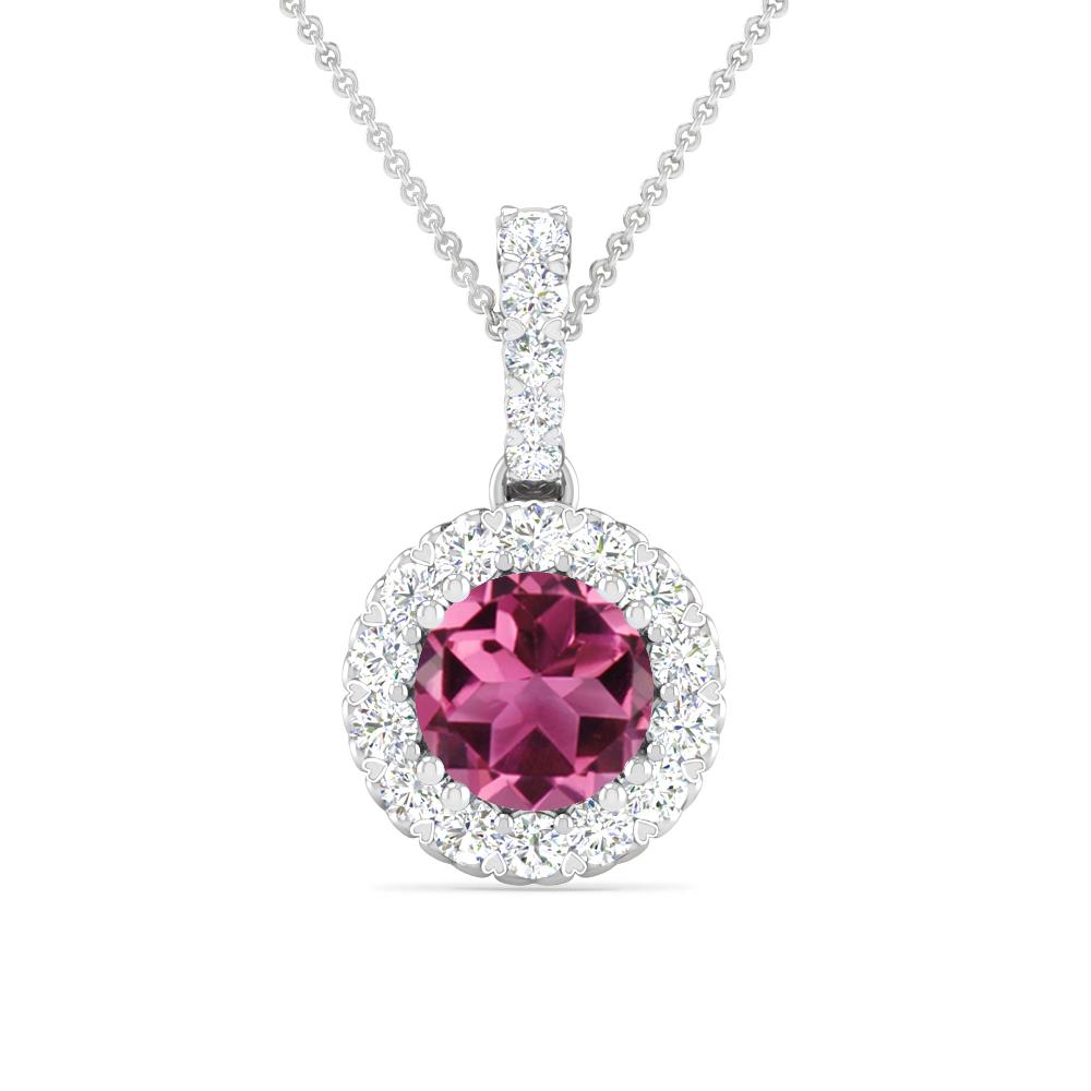 White Gold - Pink Tourmaline