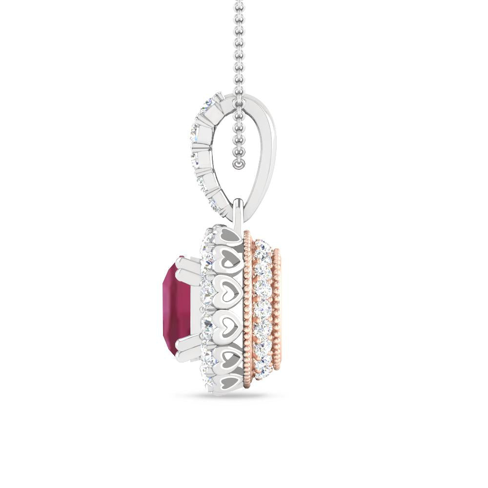 White Gold - Pink Tourmaline