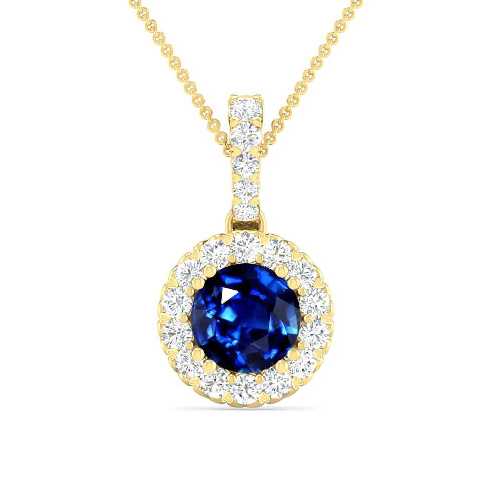 Yellow Gold - Sapphire