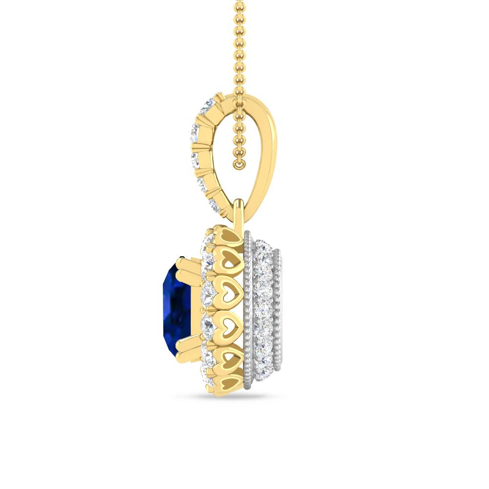 Yellow Gold - Sapphire