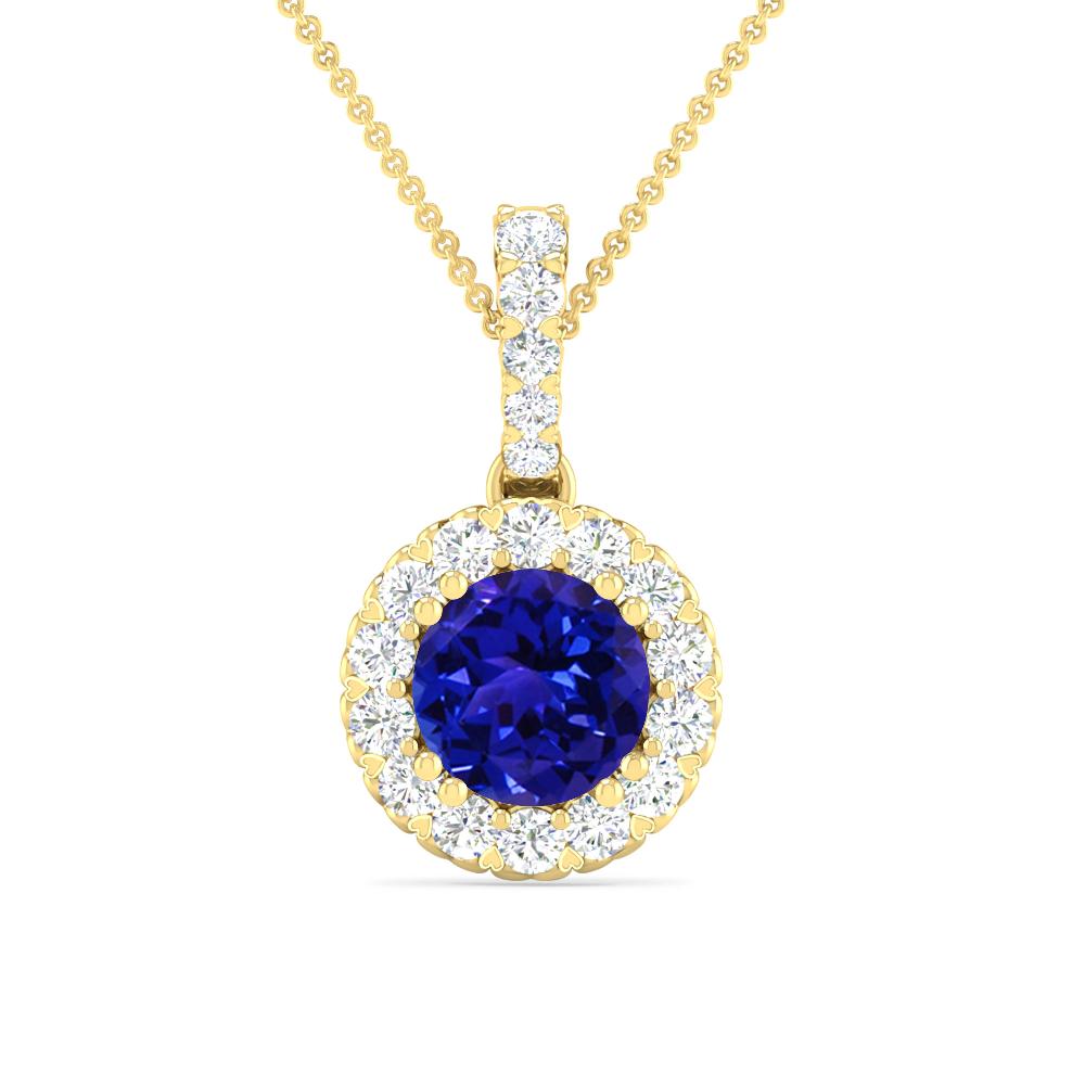 Yellow Gold - Tanzanite