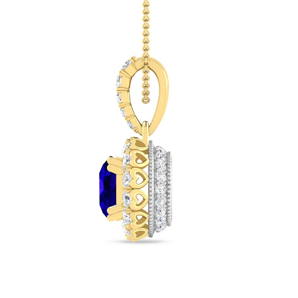 Yellow Gold - Tanzanite