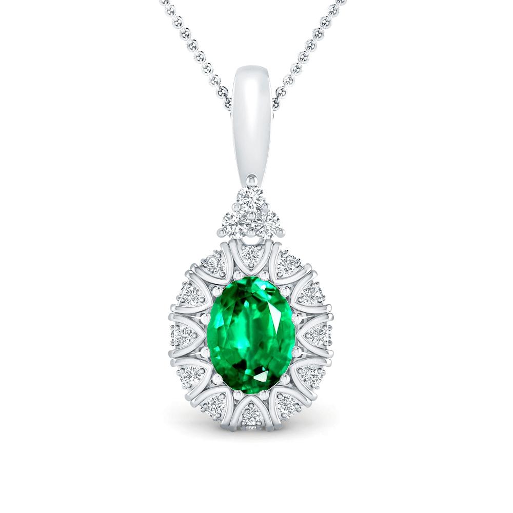 White Gold - Emerald