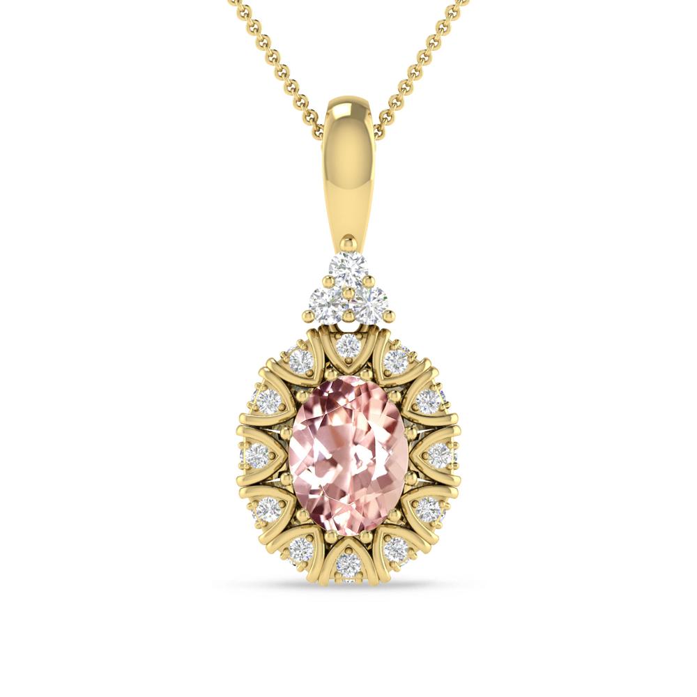 Yellow Gold - Morganite