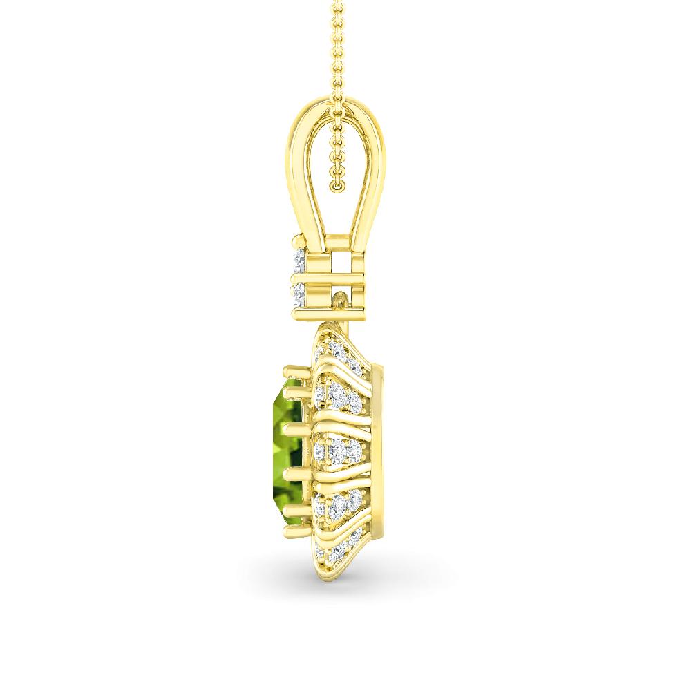 Yellow Gold - Peridot