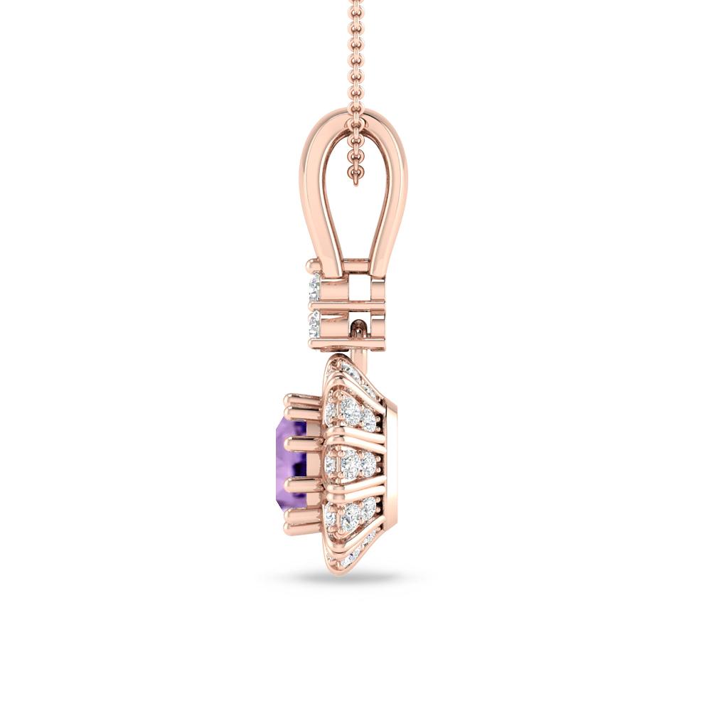 Rose Gold - Amethyst