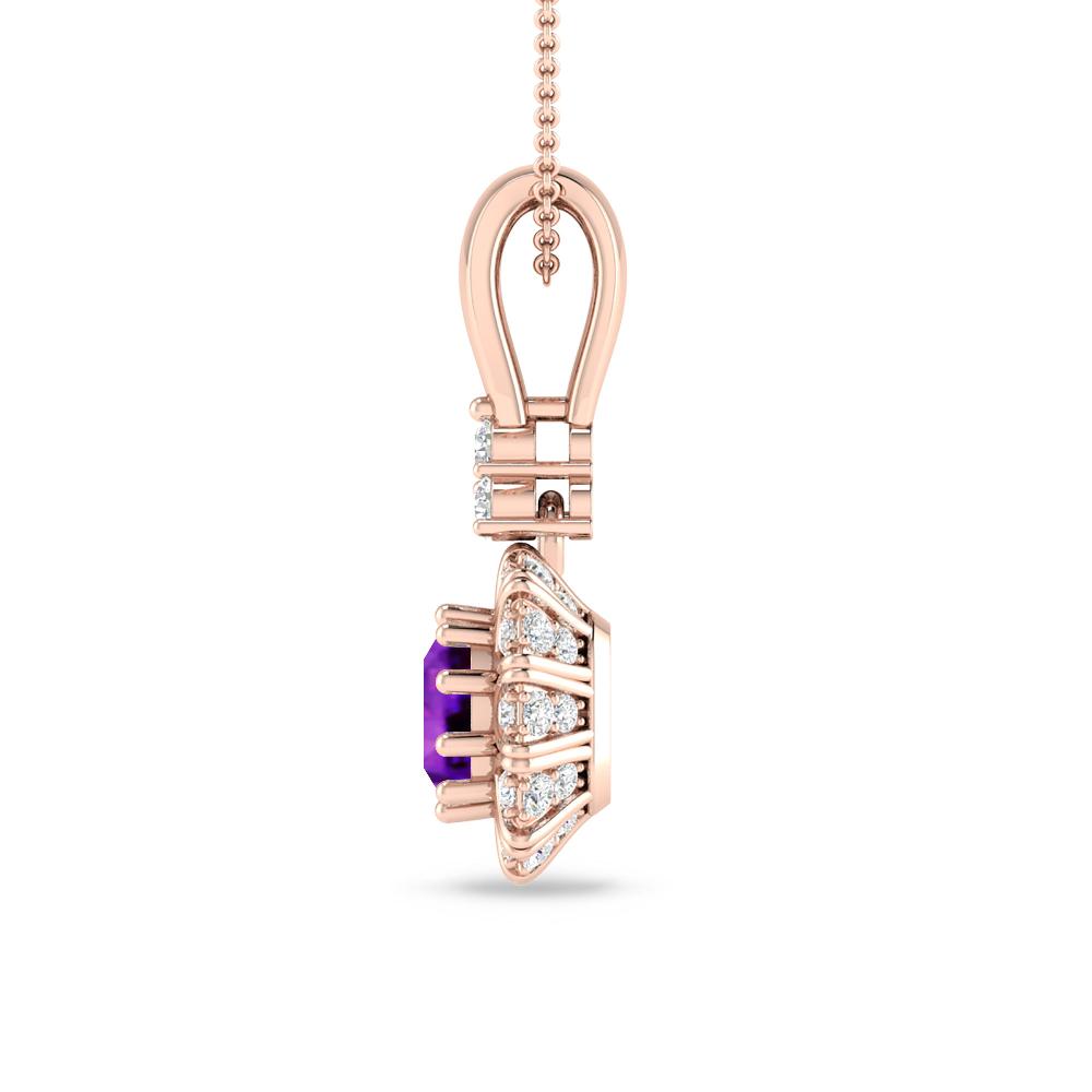 Rose Gold - Amethyst