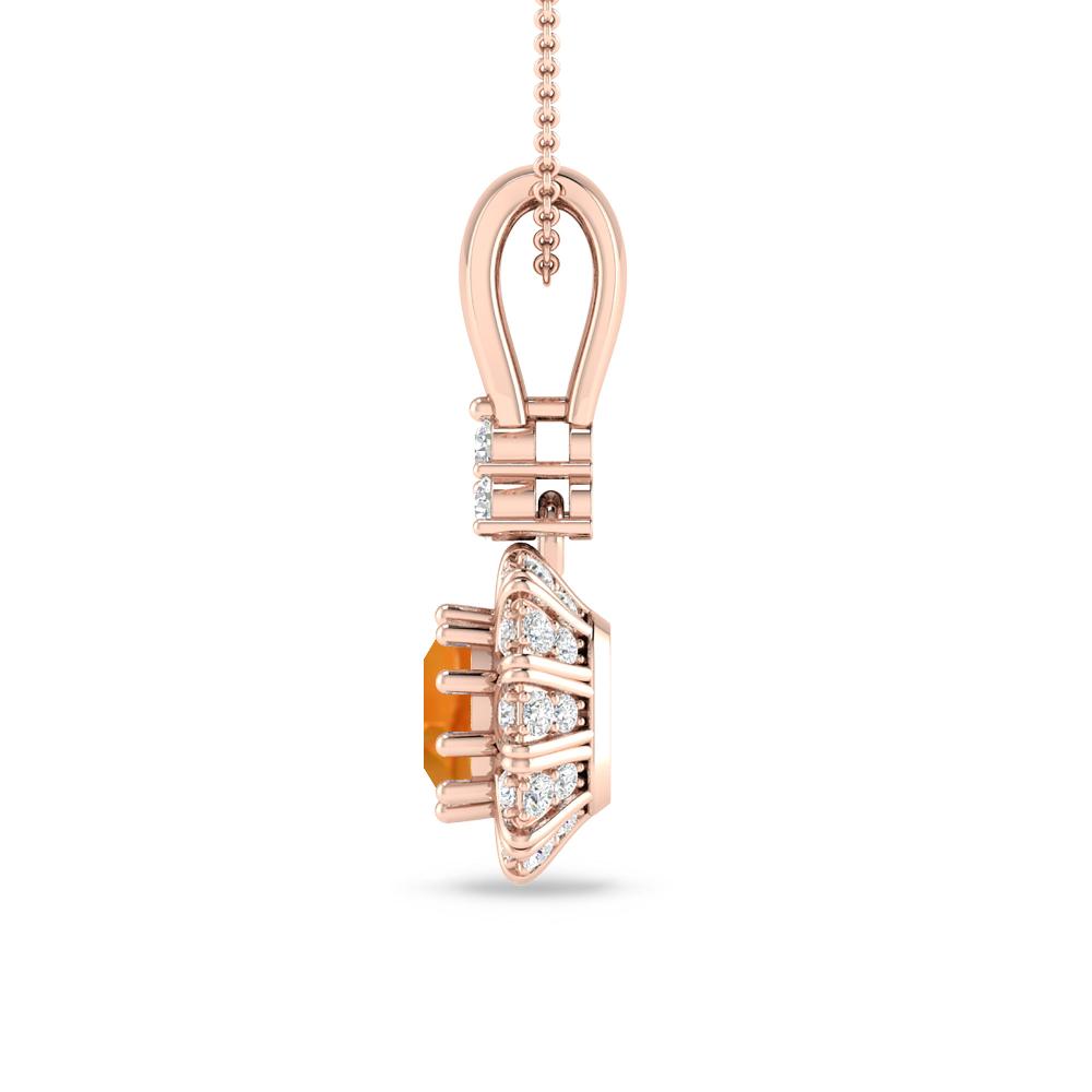 Rose Gold - Citrine