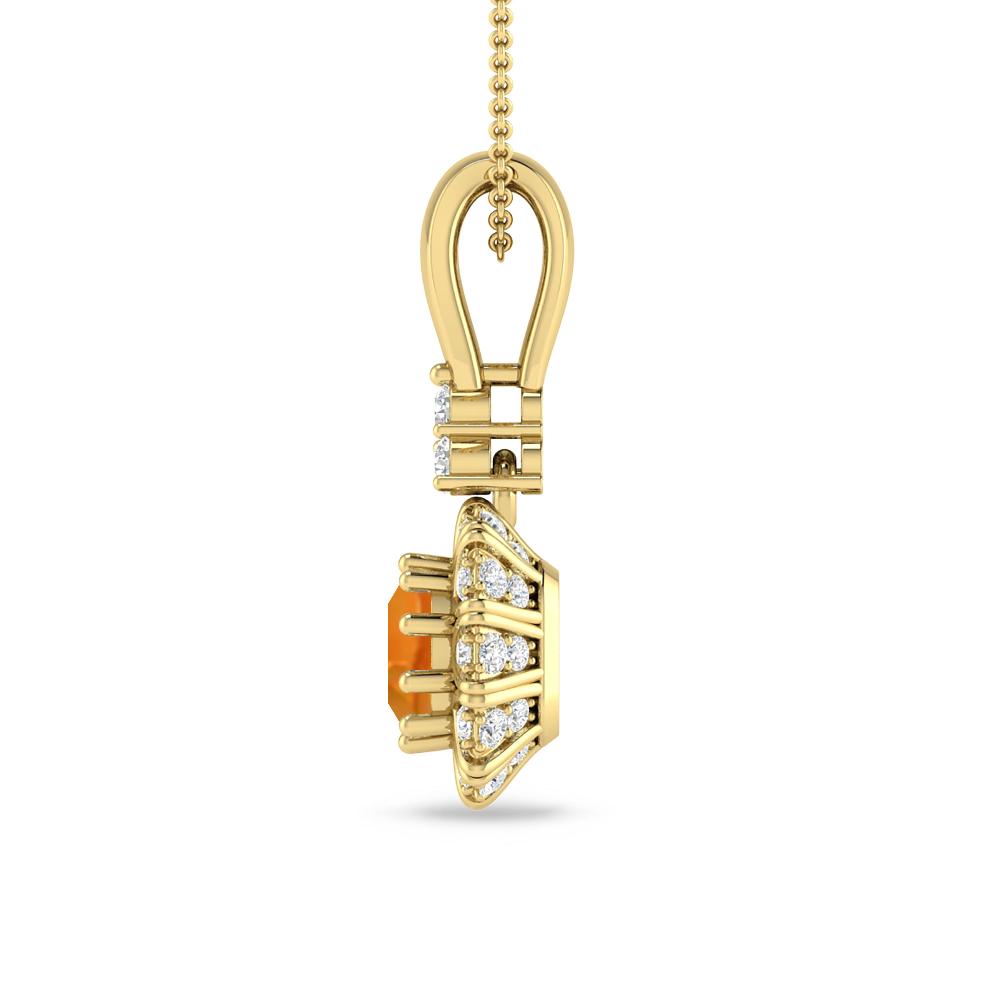 Yellow Gold - Citrine