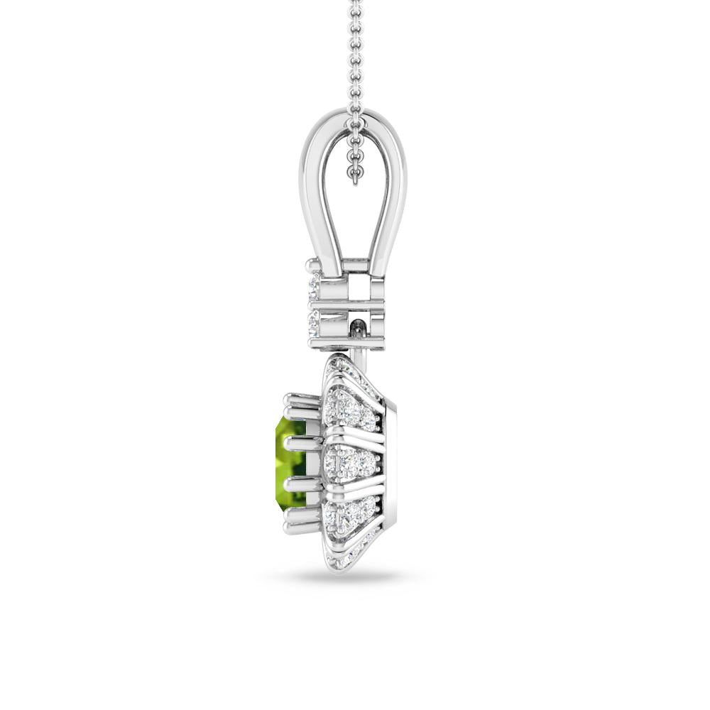 White Gold - Peridot