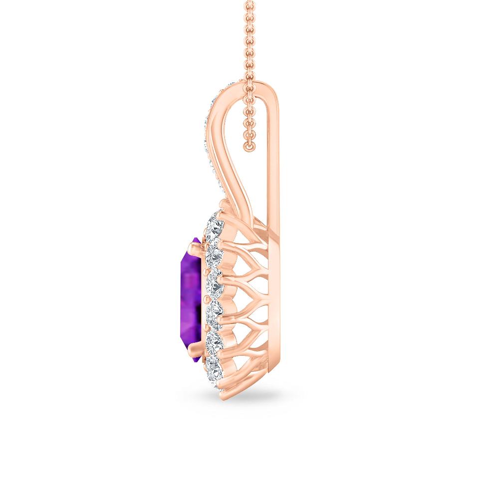 Rose Gold - Amethyst