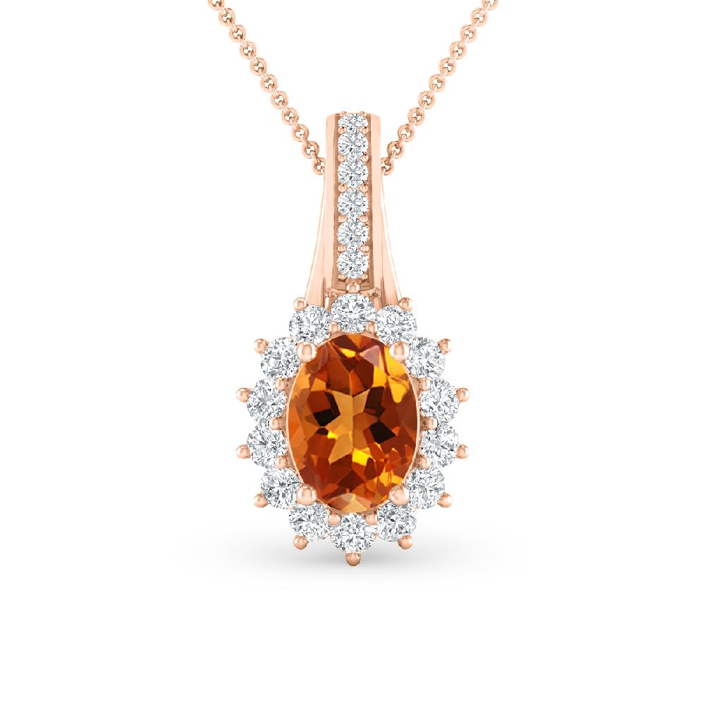 Rose Gold - Citrine