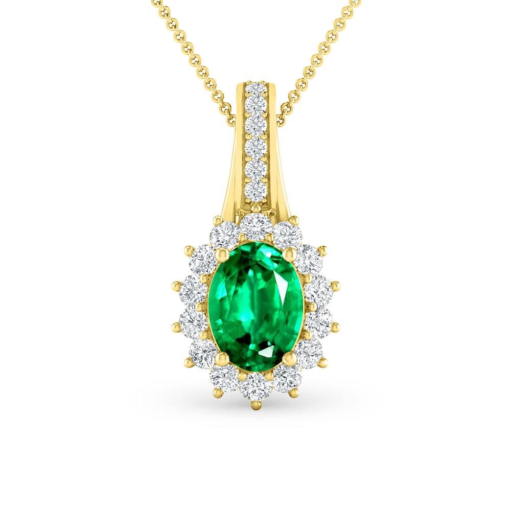 Yellow Gold - Emerald