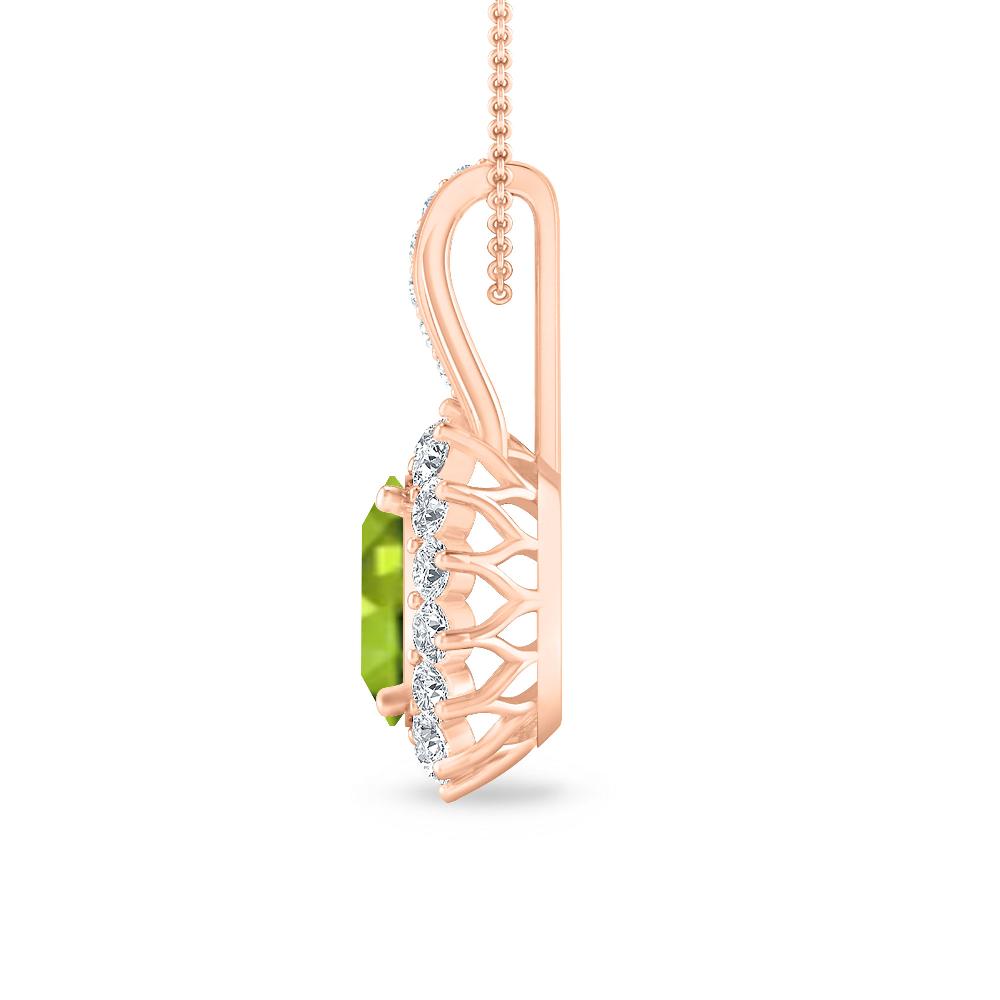 Rose Gold - Peridot