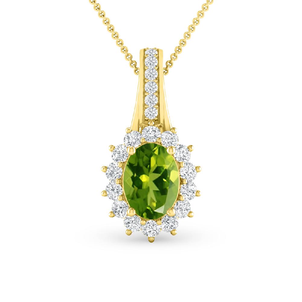 Yellow Gold - Peridot