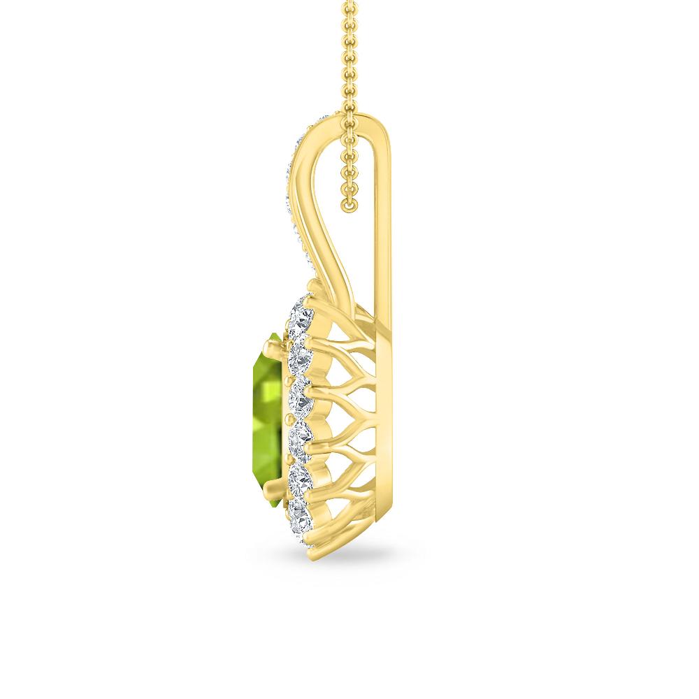 Yellow Gold - Peridot