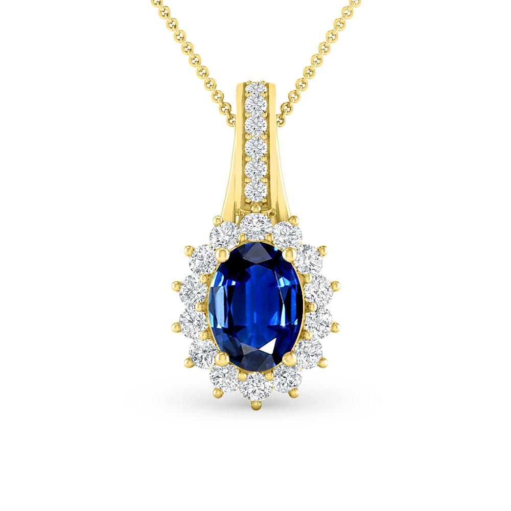 Yellow Gold - Sapphire