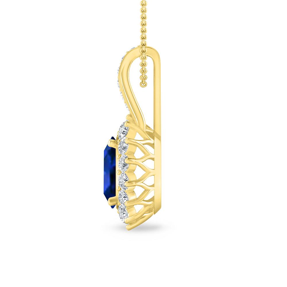 Yellow Gold - Sapphire